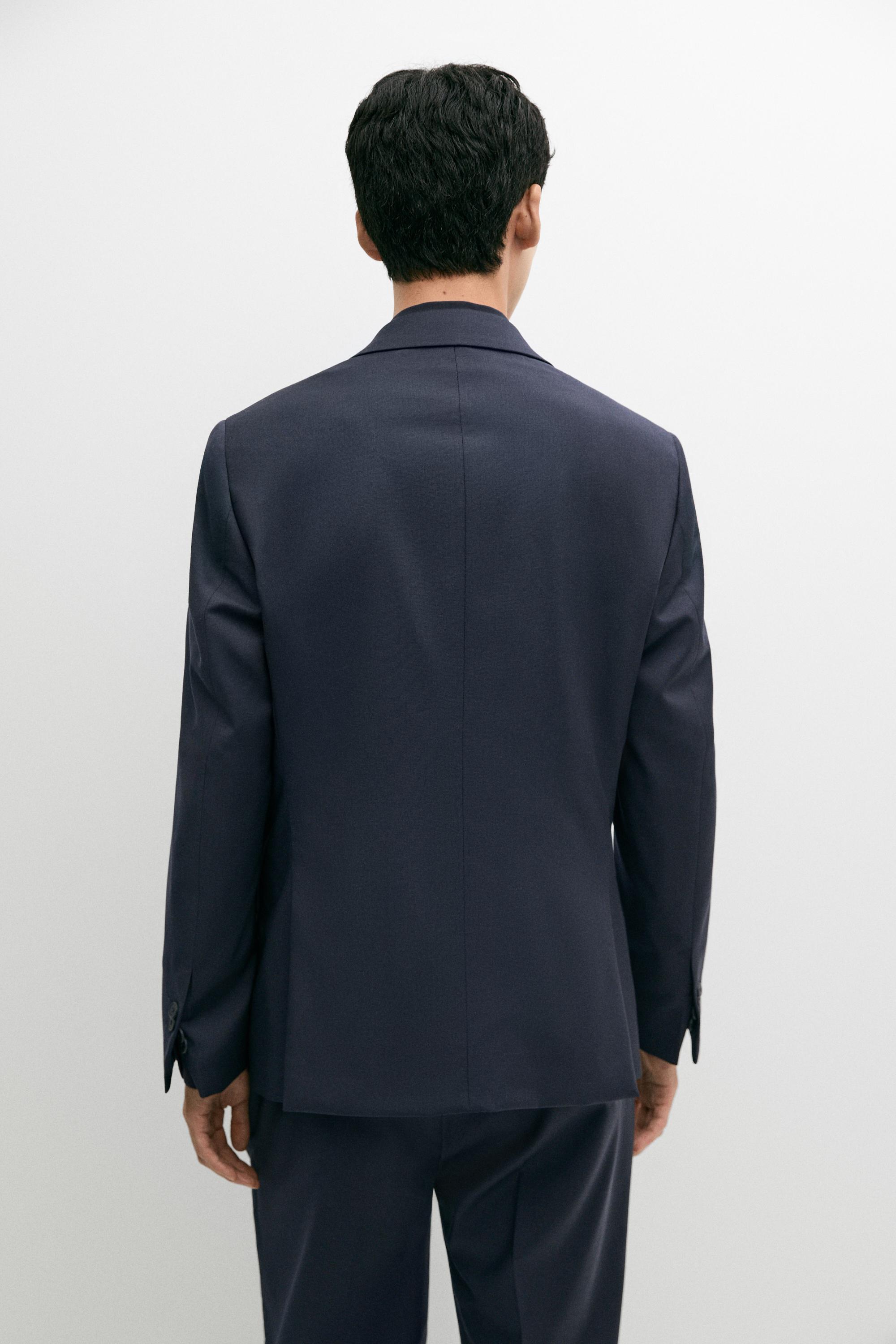 Veste de costume 100 % laine froide